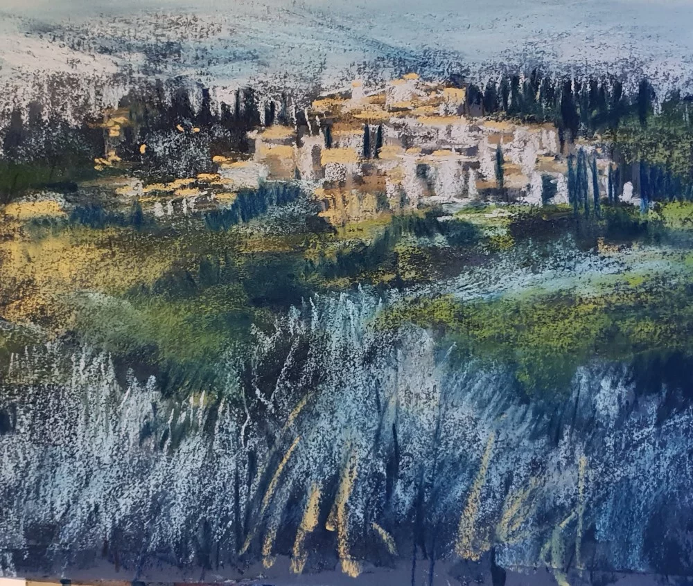 Pastel Painting on Fabriano 300gsm Paper.